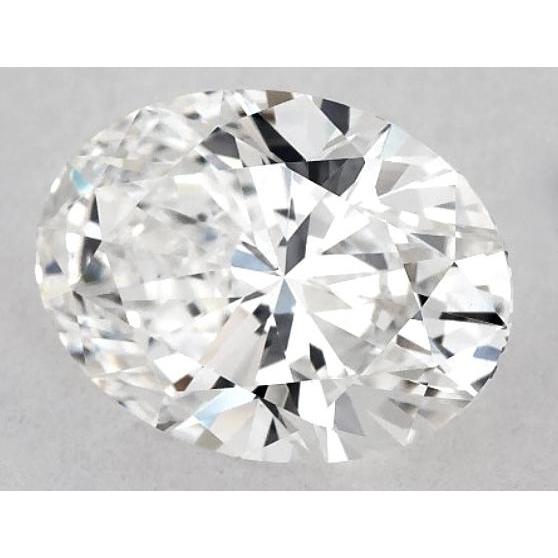 Diamante ovale da 4 carati, taglio F/V/S1, taglio Very Good