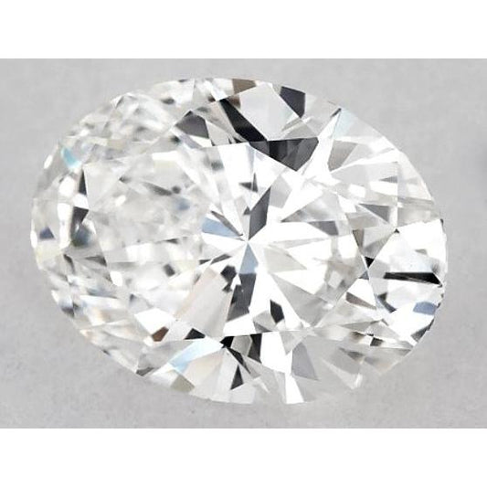 Diamante ovale da 4 carati, taglio F/V/S1, taglio Very Good