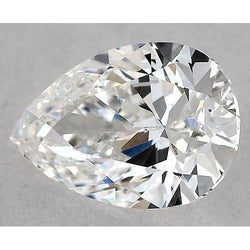 Diamante naturale a forma di pera estratto dalla terra, 4 carati, taglio F, purezza VVS2, taglio ottimo