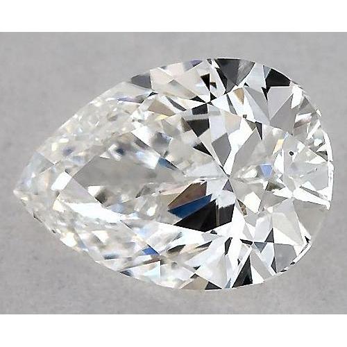 Diamante a pera da 4 carati, sciolto, taglio F/VS2, taglio ottimo