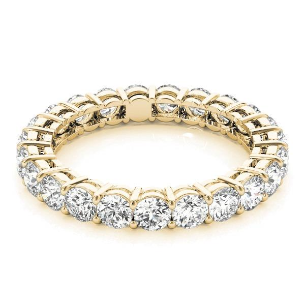 Diamante Eternity Band – vista laterale