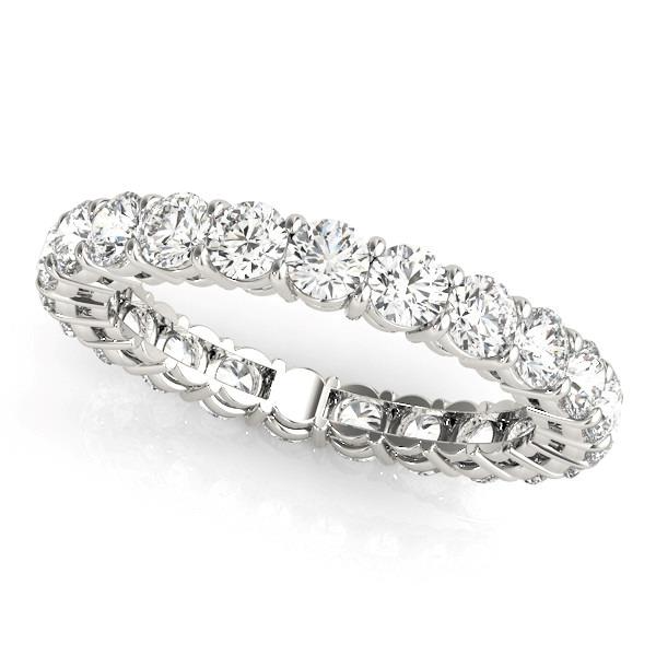Brillante Eternity Band 4,5 carati Oro Bianco 14K – vista principale