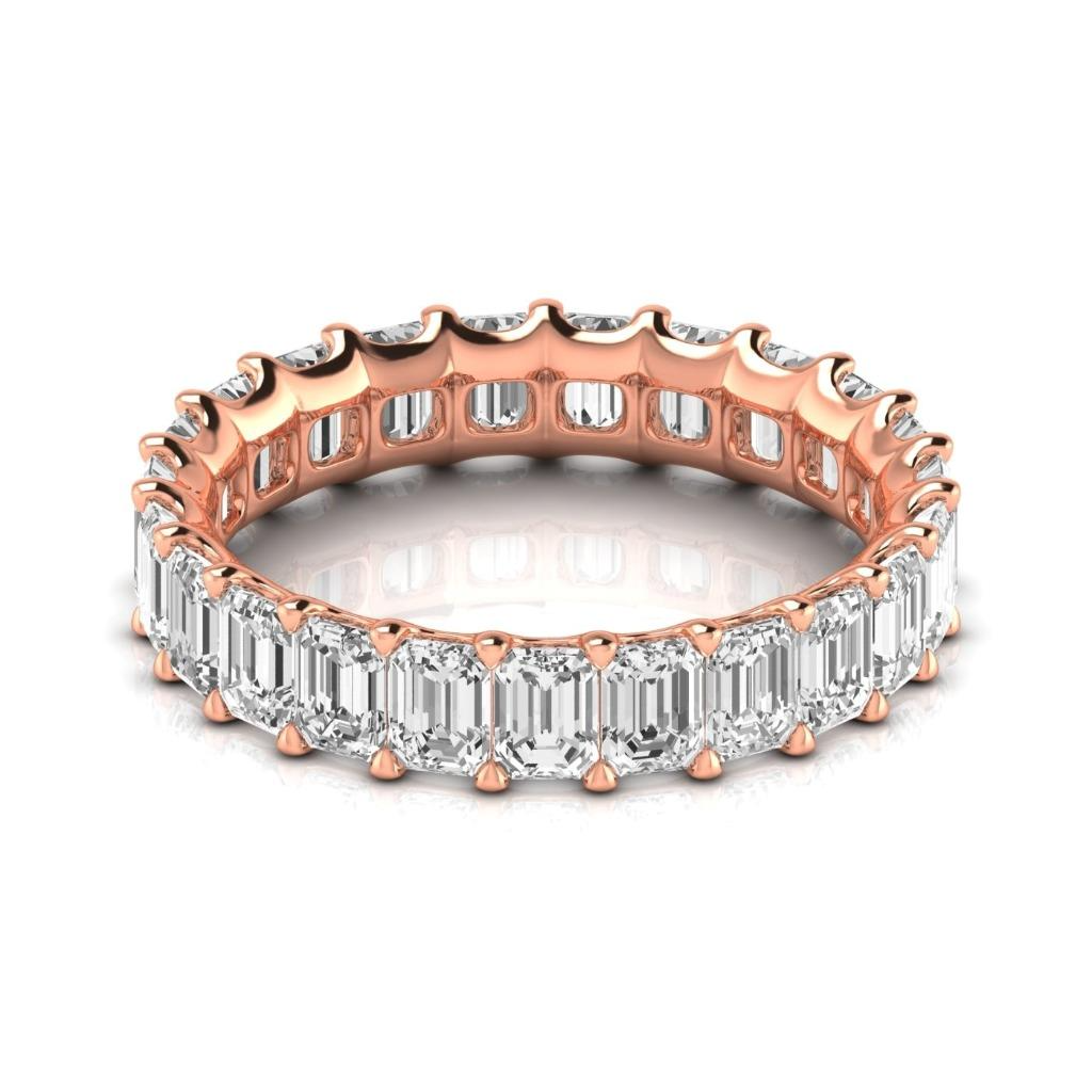 Fatto a mano Eternity Band 0,20 carati – vista frontale