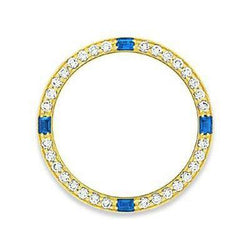 Senza tempo Zaffiro Blu Orologio di Lusso 4,25 carati – Oro 18