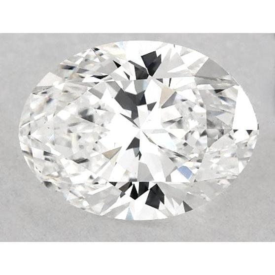 Diamante ovale da 4,25 carati, sciolto, taglio E, VVS1, ottimo taglio
