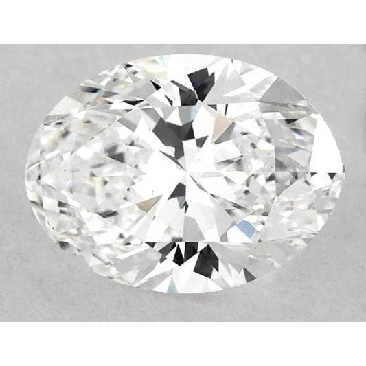 Diamante ovale da 4,25 carati, sciolto, taglio E, VVS1, ottimo taglio