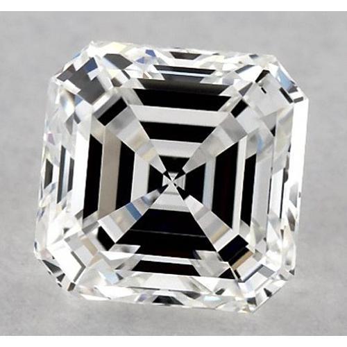Diamante Asscher da 4-5 carati, sciolto, colore F, purezza VVS1, taglio ottimo