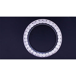 Uomo Stainless Steel VVS Diamante Fine Orologio 4,5 carati