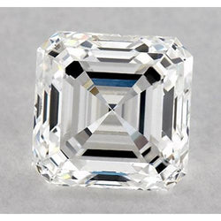 Diamante naturale a forma di Asscher da 4,75 carati, estratto dalla terra, colore F, purezza VVS1, taglio ottimo