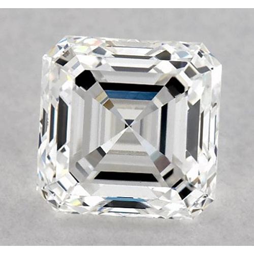 4,75 carati, diamante Asscher sciolto, taglio F/VS1, molto buono