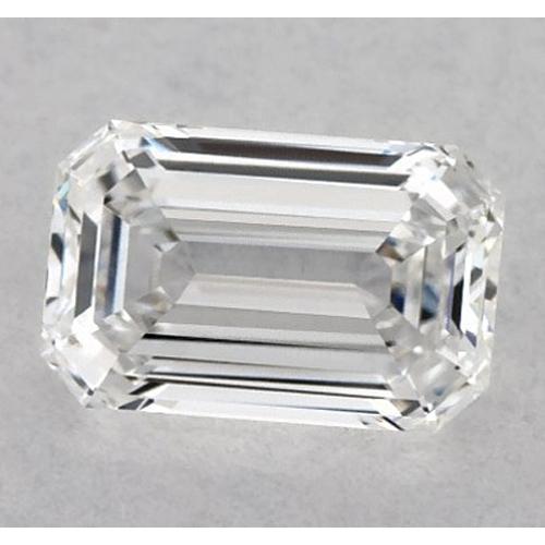 Brillante Taglio a Gradini Diamante Certificato Loose in Gold – vista principale