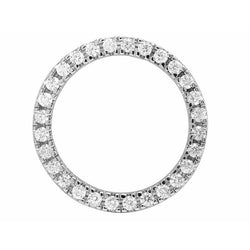 Uomo Stainless Steel VVS Diamante Fine Orologio di Lusso 4,75