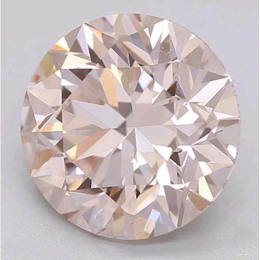 Taglio Brillante Zaffiro Rosa anello in Gold – vista principale