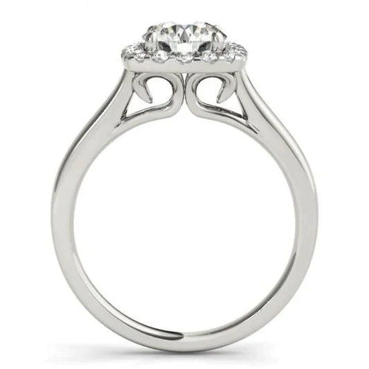 4K Anello Di Vero Diamanti