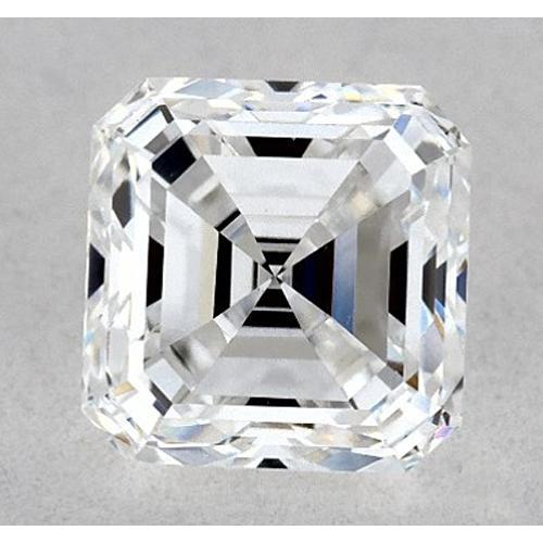 Diamante Asscher da 5 carati, sciolto, taglio F/VVS2, molto buono