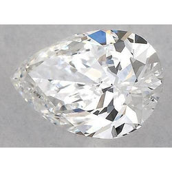 Diamante naturale a forma di pera estratto dalla terra, 5 carati, taglio E, purezza VVS1, taglio ottimo