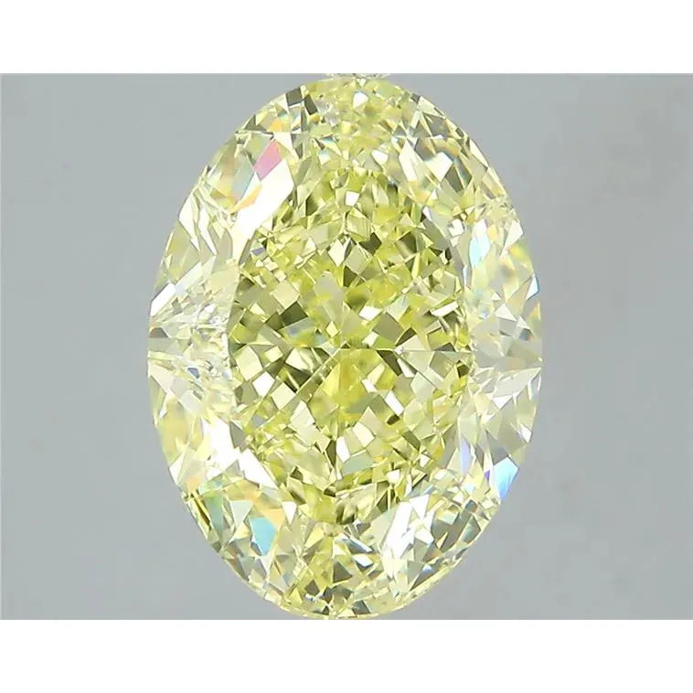 Ovale Diamante anello in Gold – vista principale