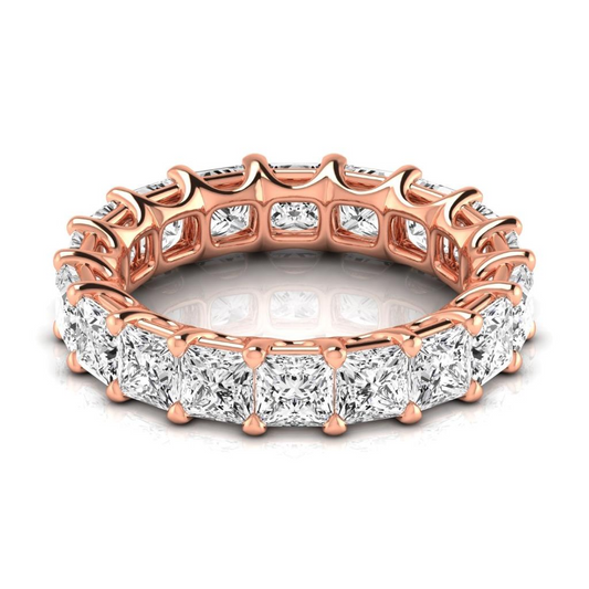 Radioso Eternity Band 5,94 carati – vista frontale
