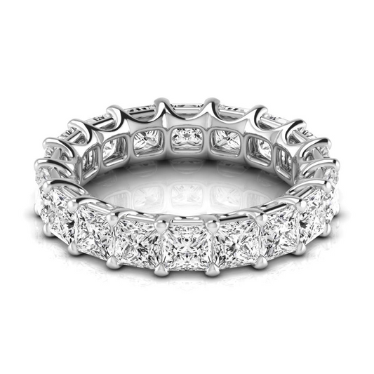 Diamante Fine Eternity Band – vista frontale
