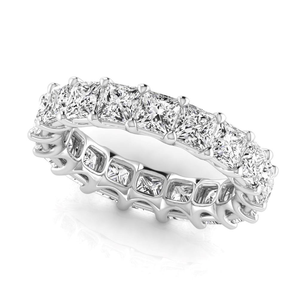 Diamante Fine Eternity Band – vista laterale