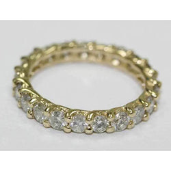 Eternity Band Oro Giallo 14K con Diamante Fine – 0,15 carati