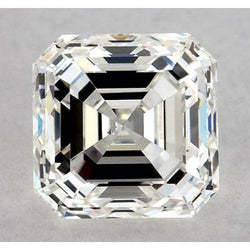 Diamante naturale a forma di Asscher da 5,5 carati, estratto dalla terra, colore F, purezza VVS1, taglio ottimo