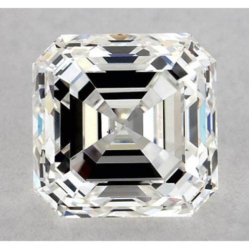 Diamante Asscher da 5,5 carati, sciolto, taglio F VVS1, molto buono