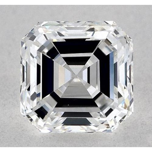 Diamante Asscher da 5-5 carati, sciolto, taglio F-VVS2, molto buono