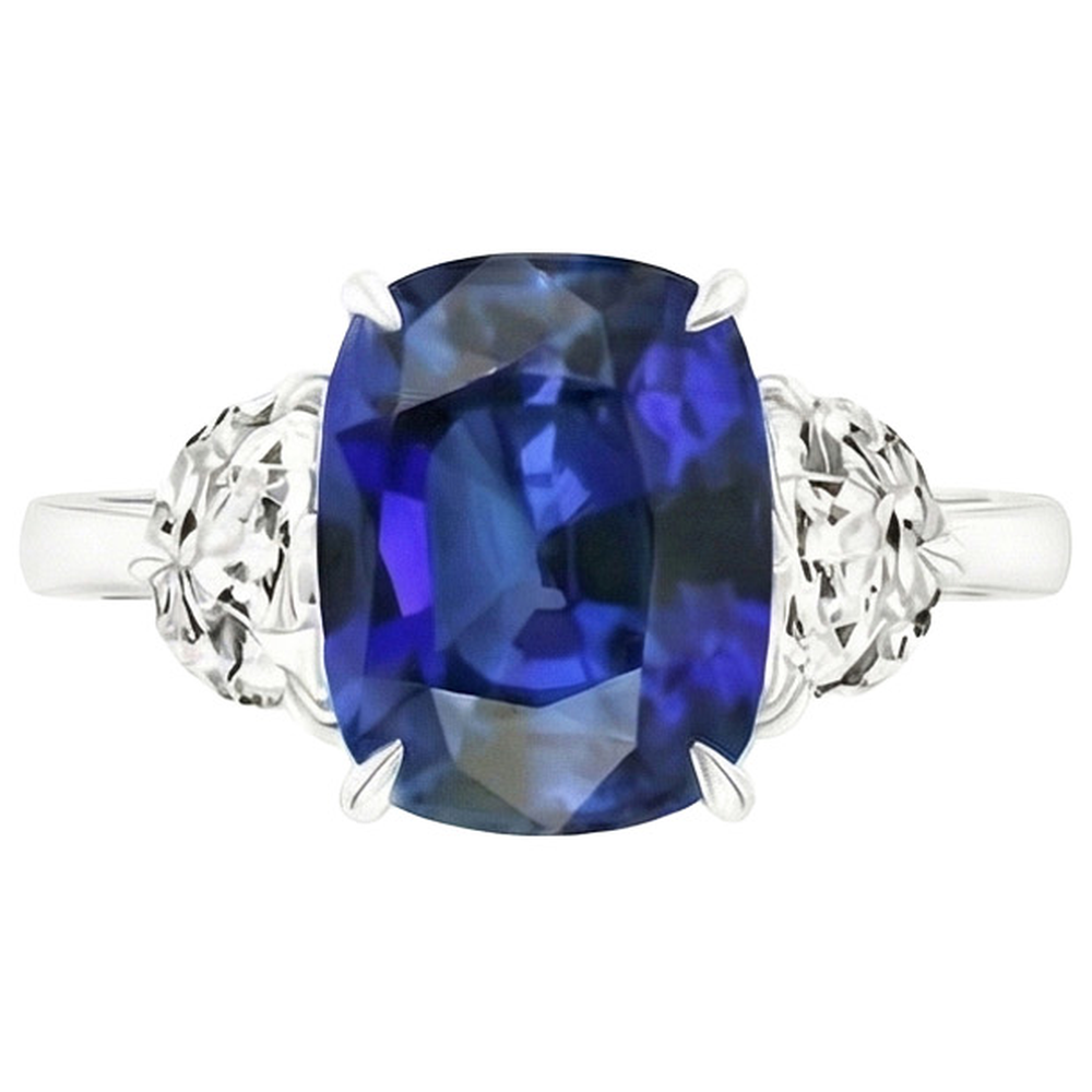 6 Carati Zaffiro Anello