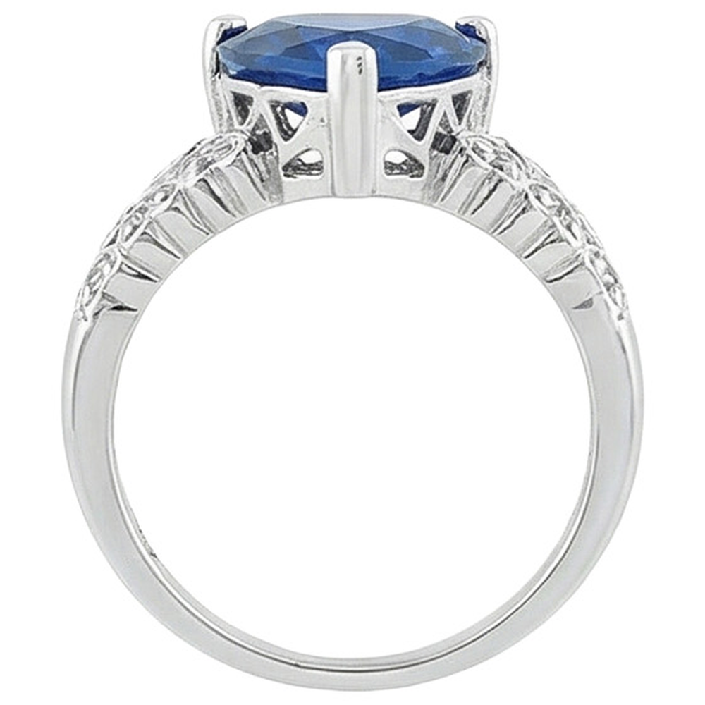 6 Ct Zaffiro Anello