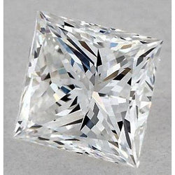 Diamante naturale estratto dalla terra, taglio Princess, 6 carati, colore E, VS1, taglio eccellente.