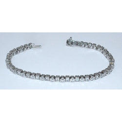 6,25 carati Brillante Bracciale Tennis in Oro Rosa 14K