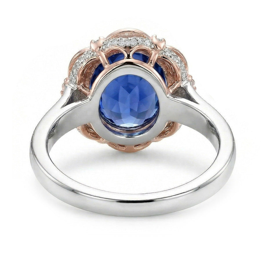 7 Carati Zaffiro Anello