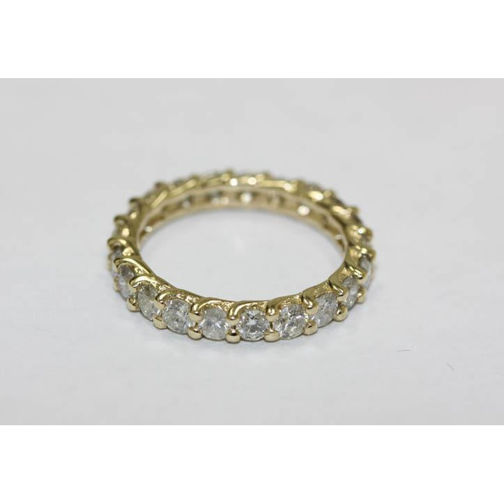 Scintillante Diamante Fine Eternity Band 0,15 carati – vista frontale