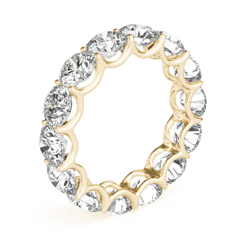 Diamante Fine Eternity Band – vista frontale