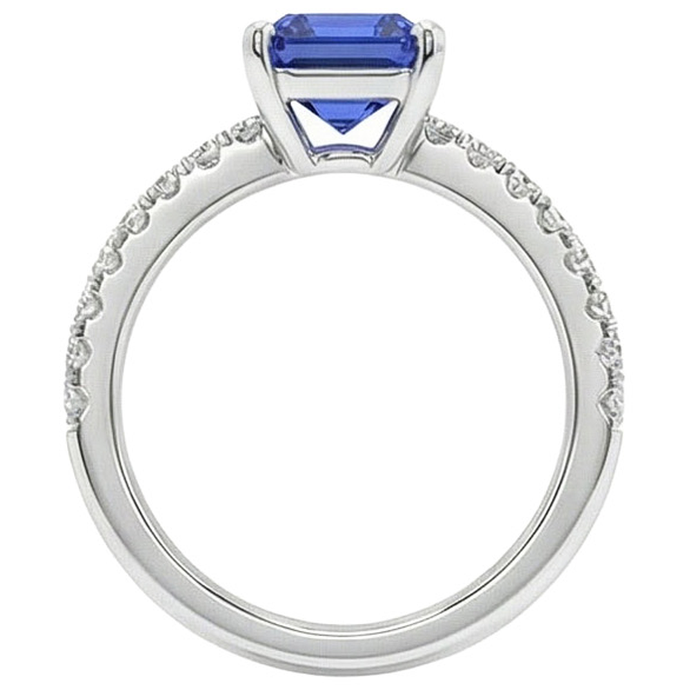 8 Carati Blu Zaffiro Anello