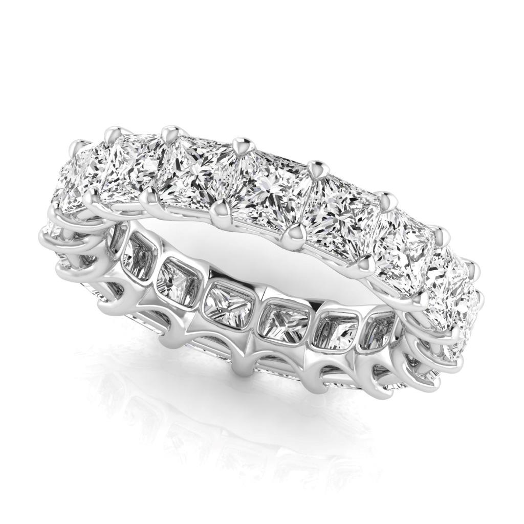 Diamante Fine Eternity Band – vista laterale