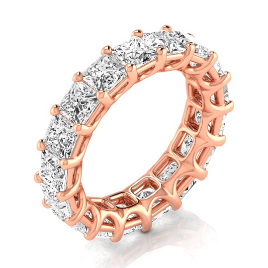 Fatto a mano Diamante Fine Eternity Band 8,5 carati – vista principale
