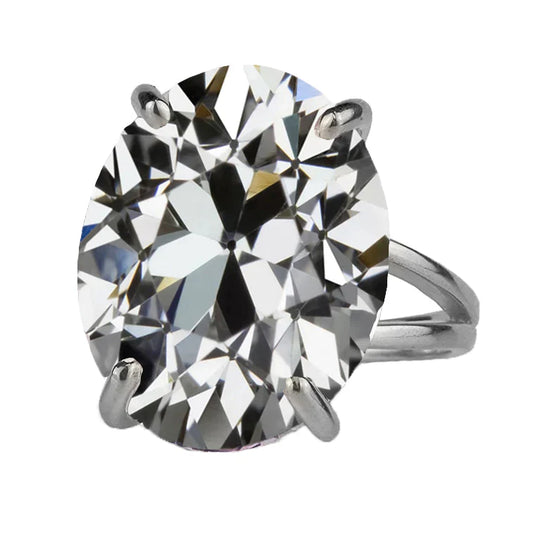 Anello Monopietra Oro Bianco 14K con Brillante – vista principale