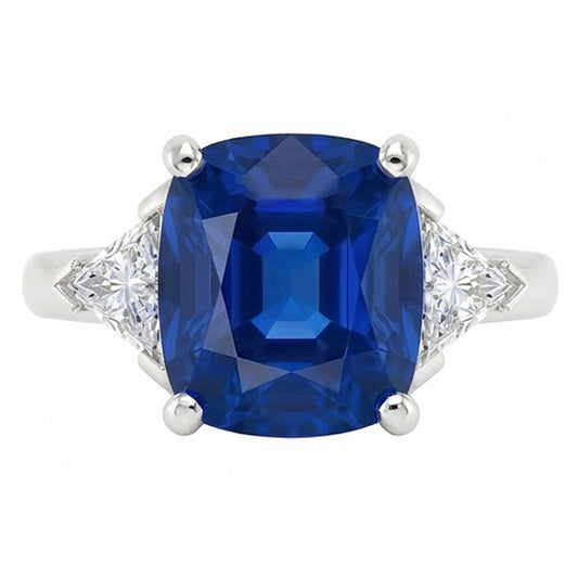9 Carati Zaffiro Anello di Fidanzamento