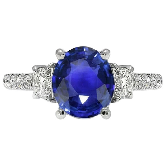9 Ct Zaffiro Anello