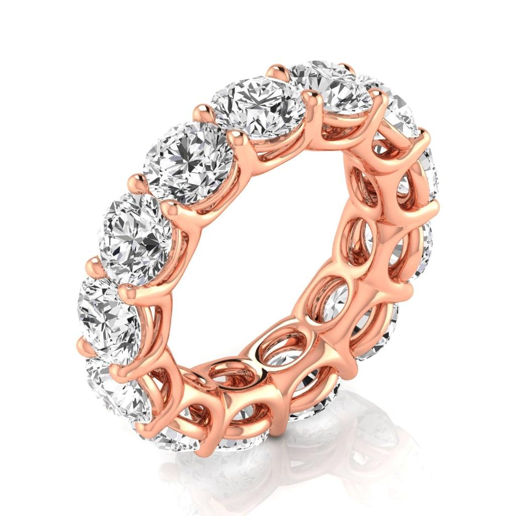 Brillante Eternity Band 0,75 carati Oro 14 Carati Rosa – vista principale