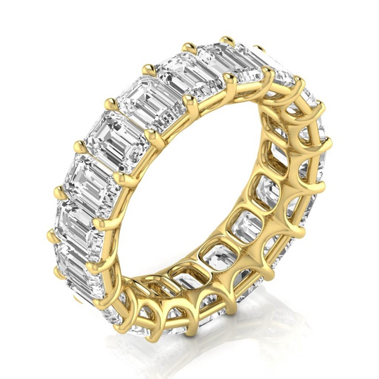 Sofisticato Brillante Eternity Band 9 carati – vista principale