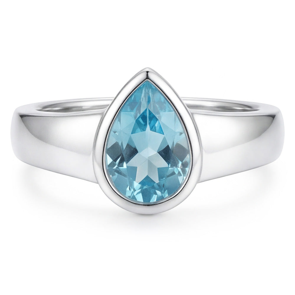 Abbagliante Anello con Gemma – Paraiba Neon 1 carati