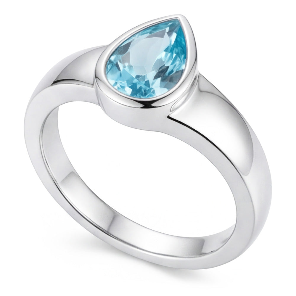 Abbagliante Anello con Gemma – Paraiba Neon 1 carati