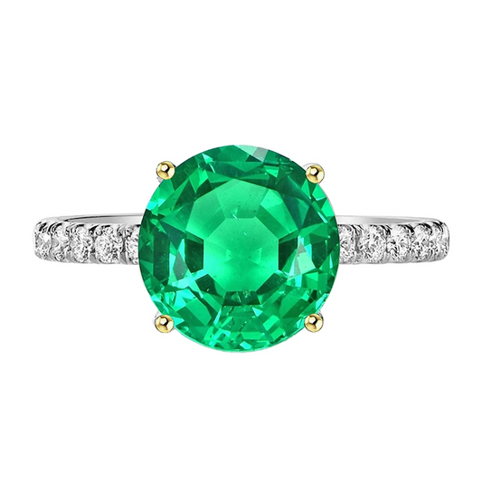 Luminoso Anello con Pietra Preziosa 3,50 carati – vista principale