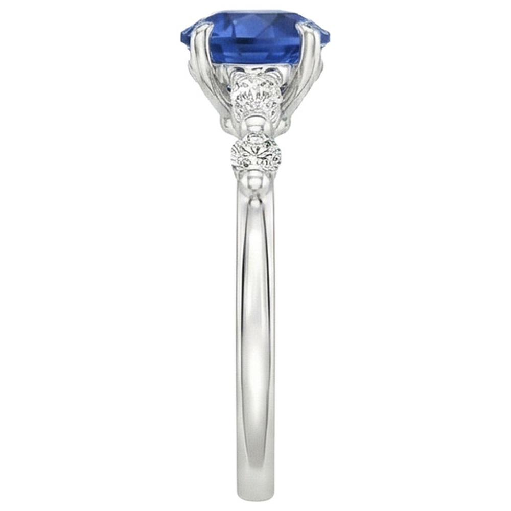 Anello Anniversario Con Zaffiro Per Donna