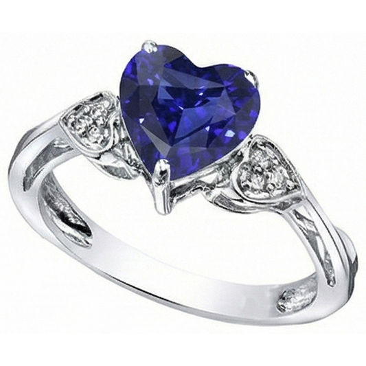 vero round diamante 2.50carati anello angolo laterale
