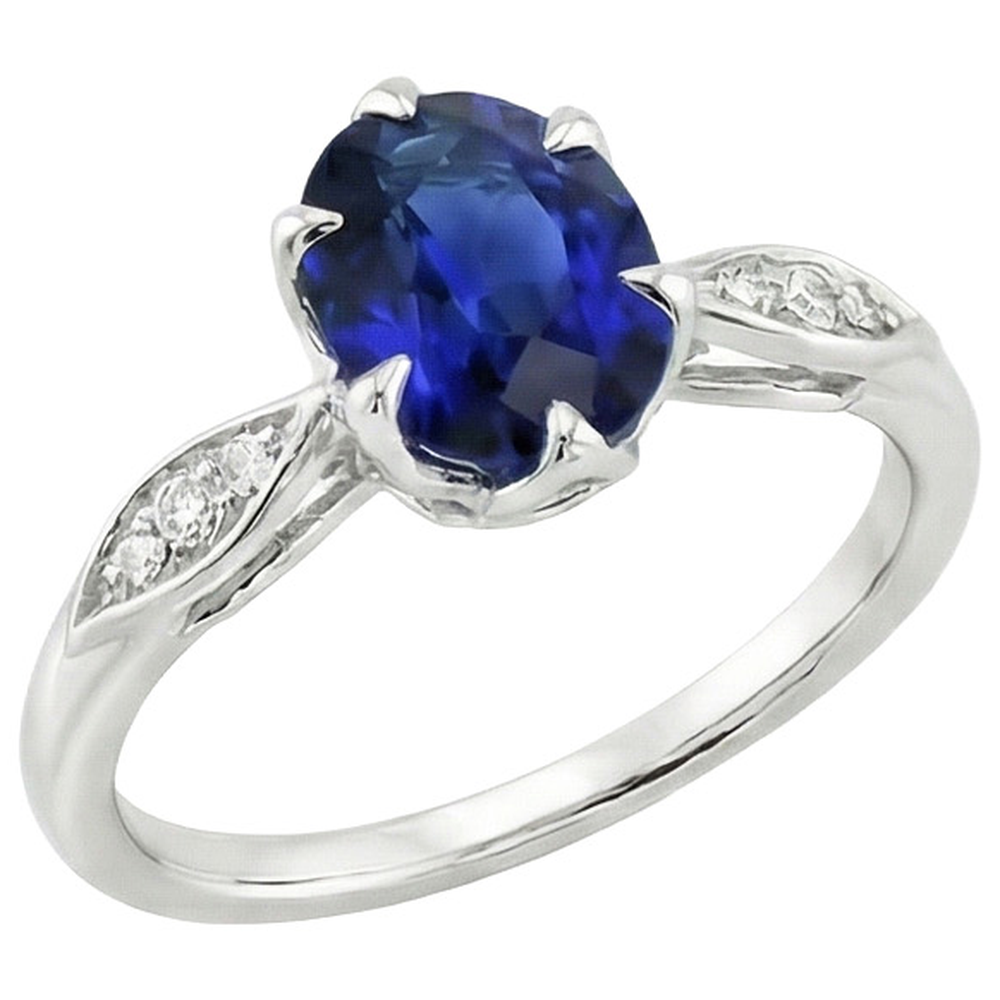 vero round diamante 3.50carati anello angolo laterale