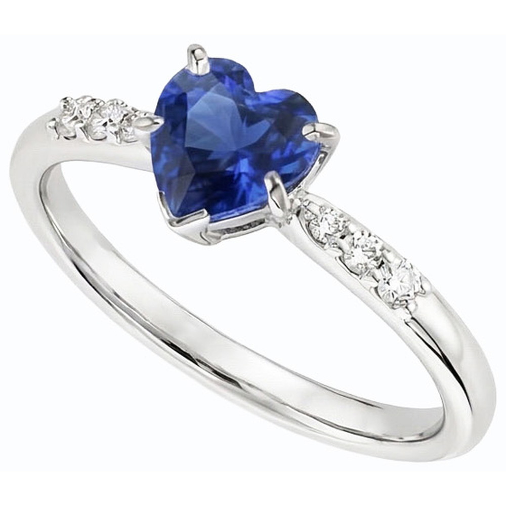 vero heart diamante 1.50carati anello dettaglio ravvicinato